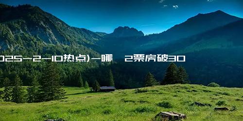 (2025-2-10热点)-哪吒2票房破30亿 春节档领跑者